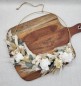 Preview: Handgemachter Trockenblumenkranz in Boho-Stil mit Eukalyptus